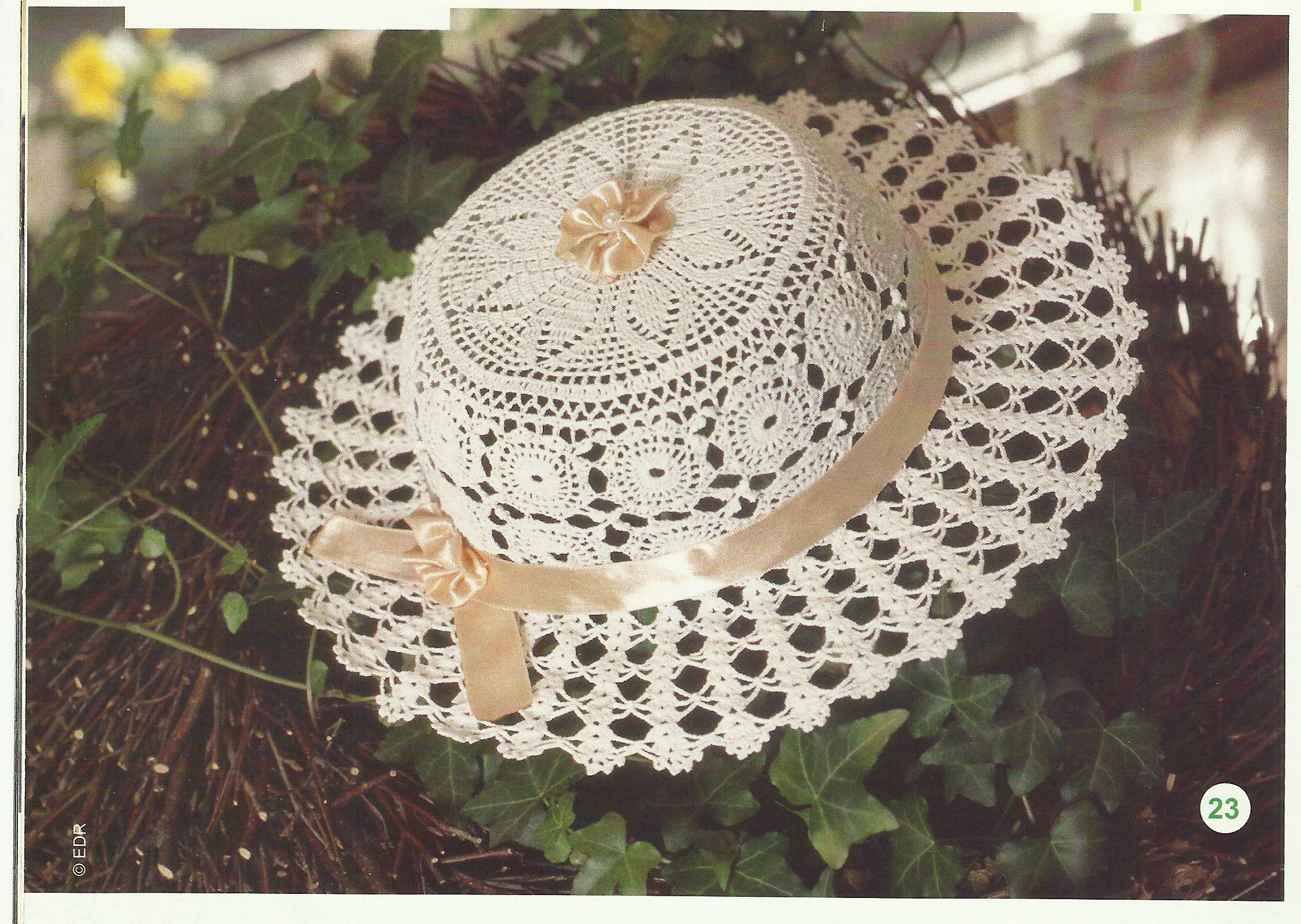 chapeaux au crochet